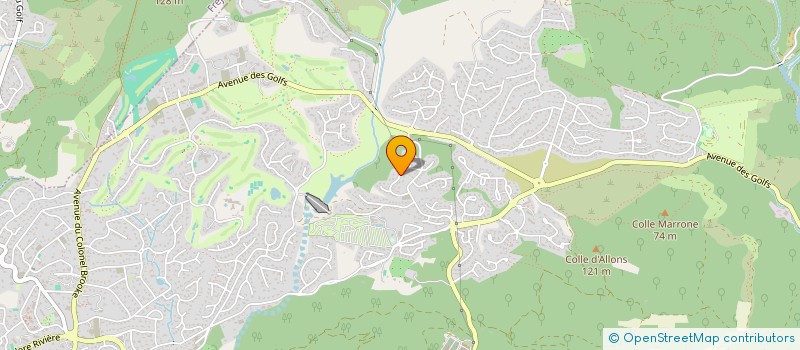 localisation de l'entreprise SARL ACL  SAINT-RAPHAEL