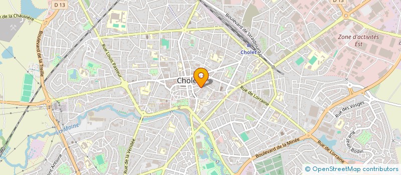 localisation de l'entreprise SARL ACLS à CHOLET