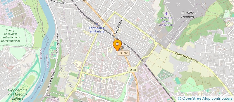localisation de l'entreprise SARL ACM BATIMENT à CORMEILLES-EN-PARISIS