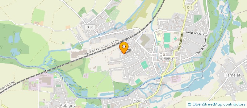 localisation de l'entreprise SARL ACMJ à CORBIE
