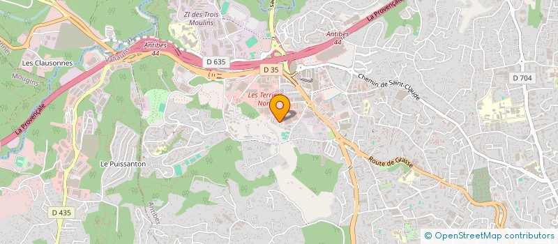 localisation de l'entreprise SARL ACOFIX à ANTIBES