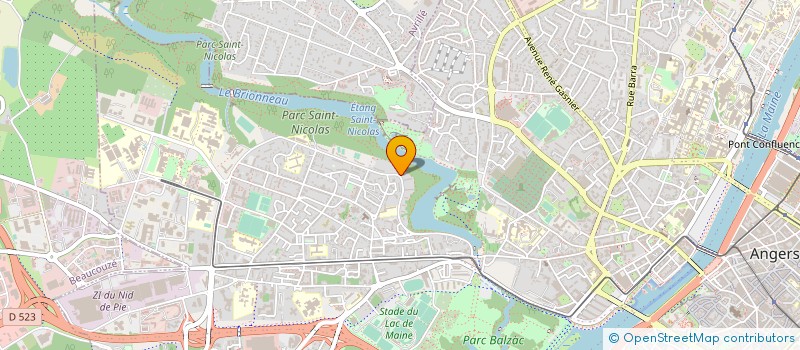 localisation de l'entreprise SARL ACOR CONSEIL  ANGERS