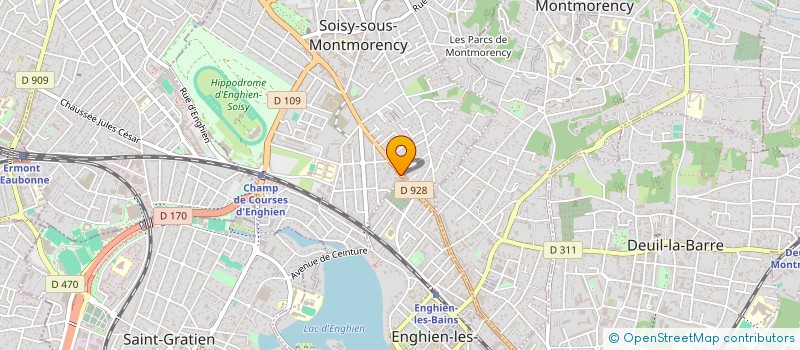 localisation de l'entreprise SARL ACOR ENTRETIEN  SOISY-SOUS-MONTMORENCY