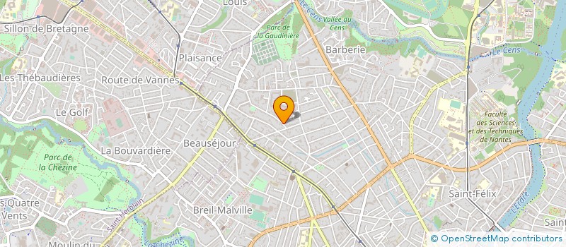 localisation de l'entreprise SARL ACORES à NANTES