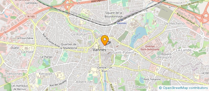 localisation de l'entreprise SARL ACORTEL SECURITE à VANNES