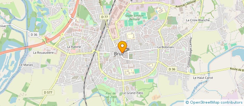 localisation de l'entreprise SARL ACP  BRUZ