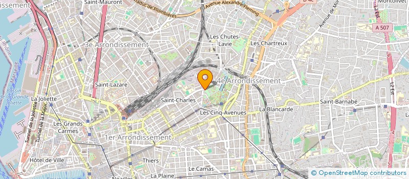localisation de l'entreprise SARL ACP à MARSEILLE