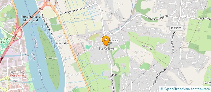 localisation de l'entreprise SARL ACS à LATRESNE