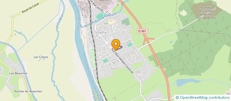 localisation de l'entreprise SARL ACT A GRIBET à IMPHY