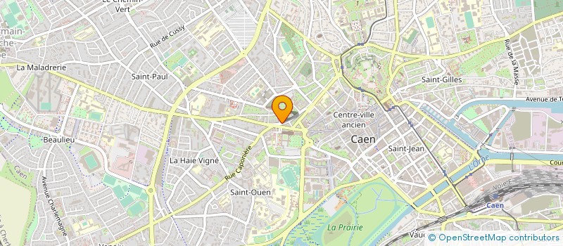 localisation de l'entreprise SARL ACTI CONSEIL à CAEN