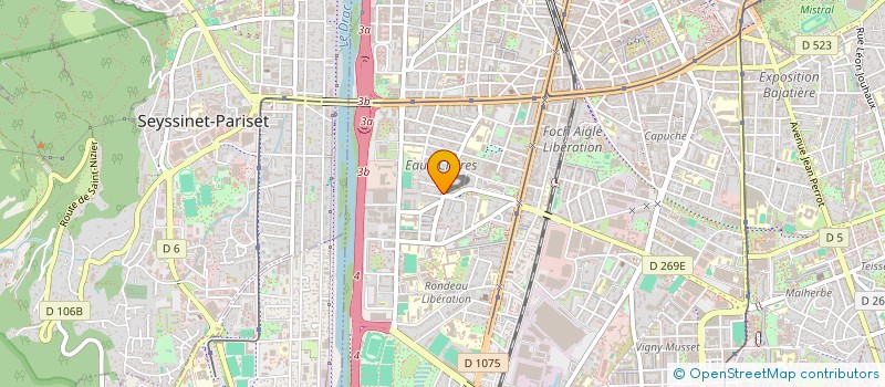 localisation de l'entreprise SARL ACTIF DOUZE à GRENOBLE