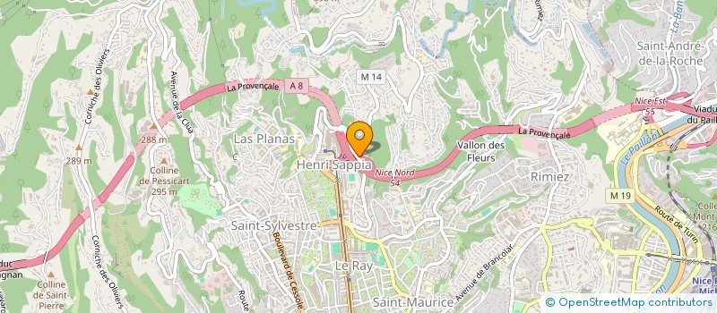 localisation de l'entreprise SARL ACTION FUNERAIRE à NICE