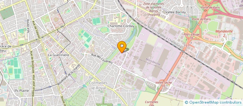 localisation de l'entreprise SARL ACTION LAVAGE  CORMELLES-LE-ROYAL