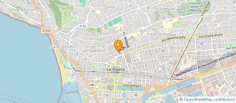 localisation de l'entreprise SARL ACTION NETTOYAGE  LE HAVRE