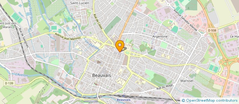 localisation de l'entreprise SARL ACTIVE MODE à BEAUVAIS