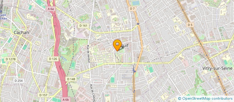 localisation de l'entreprise SARL ACTUA SOL à VILLEJUIF