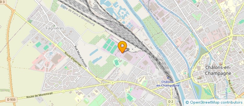 localisation de l'entreprise SARL ACXEL LORRAINE  CHALONS-EN-CHAMPAGNE