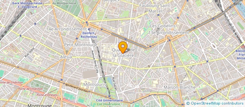 localisation de l'entreprise SARL AD à PARIS