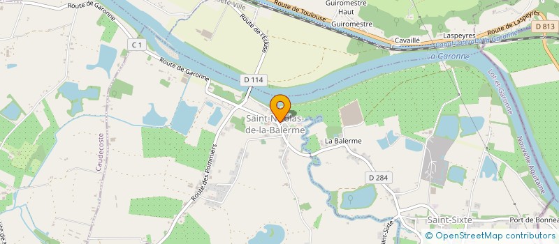 localisation de l'entreprise SARL ADAFLEX  CUQ