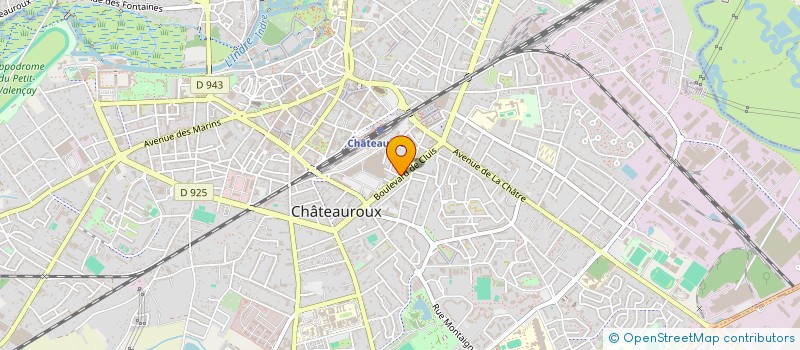 localisation de l'entreprise SARL ADAM à CHATEAUROUX