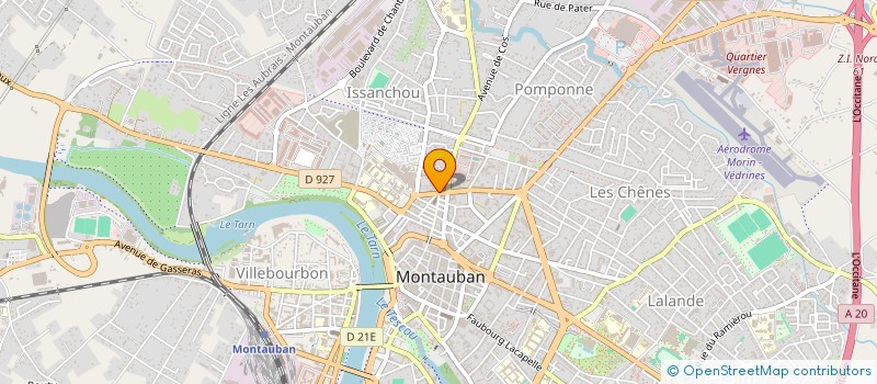 localisation de l'entreprise SARL ADAM à MONTAUBAN