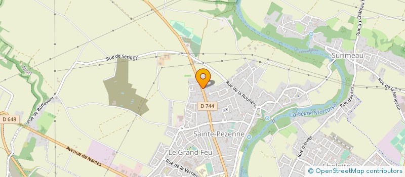 localisation de l'entreprise SARL ADAM PECHE LAVAGE STOCKAGE à NIORT