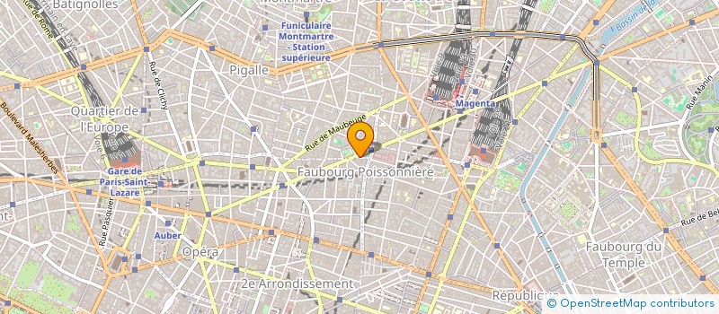 localisation de l'entreprise SARL ADAM PRESSING à PARIS