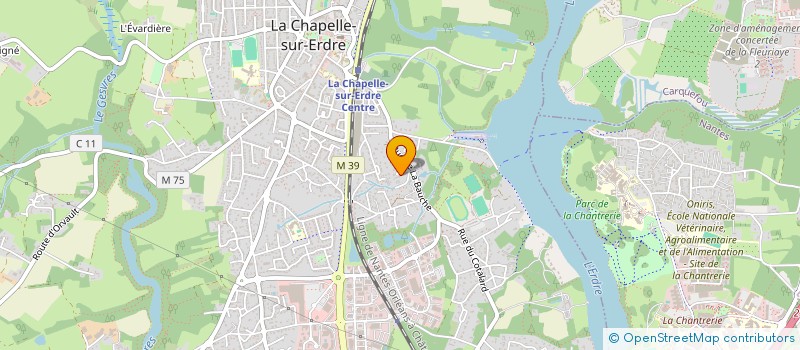 localisation de l'entreprise SARL ADAPT à LA CHAPELLE-SUR-ERDRE