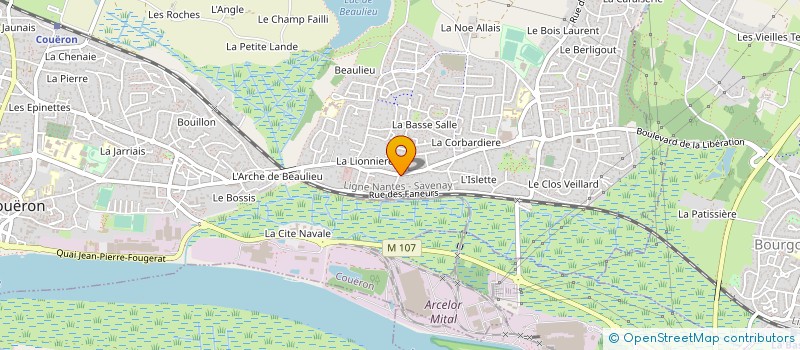 localisation de l'entreprise SARL ADCLIC SERVICES à COUERON
