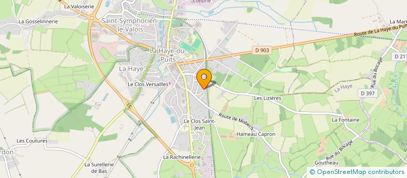 localisation de l'entreprise SARL ADE à LA HAYE