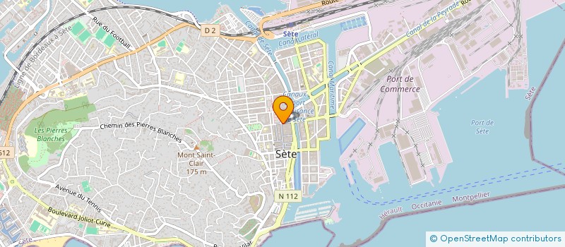 localisation de l'entreprise SARL ADEA à SETE