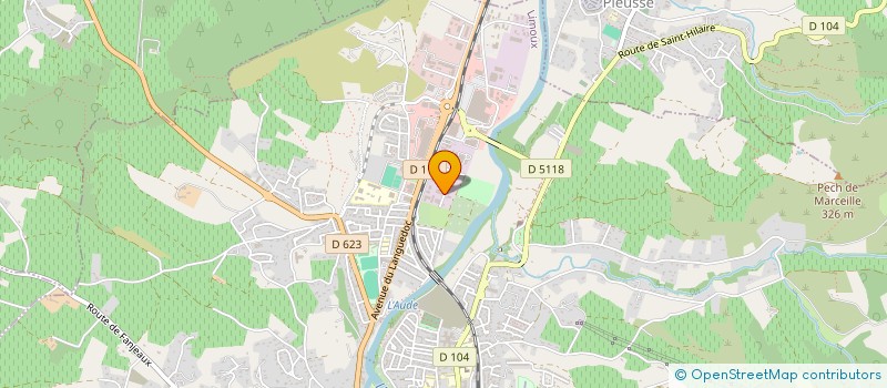 localisation de l'entreprise SARL ADEIMA  LIMOUX