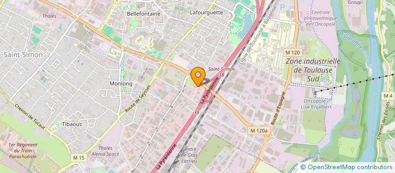 localisation de l'entreprise SARL ADEIS  TOULOUSE