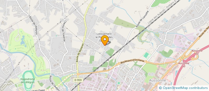 localisation de l'entreprise SARL ADEL  MONTAUBAN