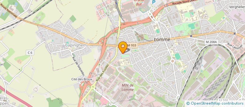 localisation de l'entreprise SARL ADELINE à LILLE