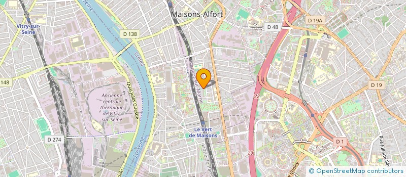 localisation de l'entreprise SARL ADEM RENOVATION à MAISONS-ALFORT