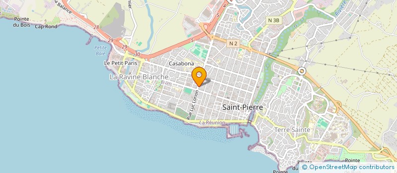 localisation de l'entreprise SARL ADEOMA à SAINT-PIERRE