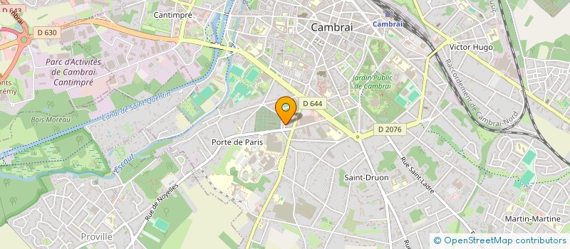 localisation de l'entreprise SARL ADEQUAT  CAMBRAI