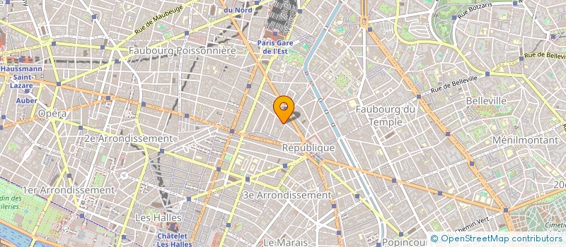 localisation de l'entreprise SARL ADH  PARIS