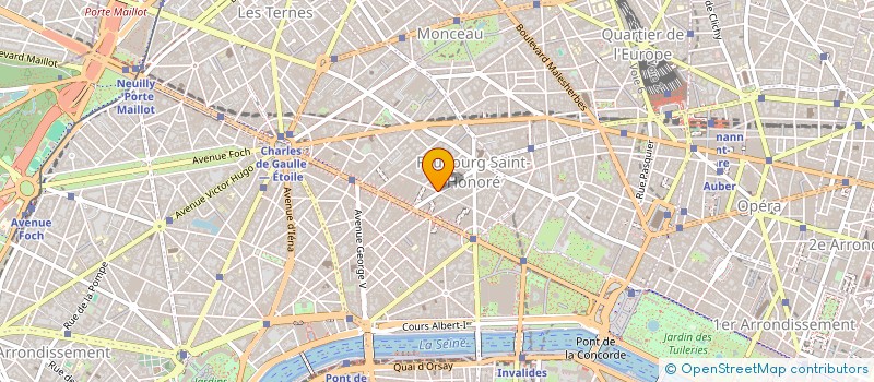 localisation de l'entreprise SARL ADIL  PARIS