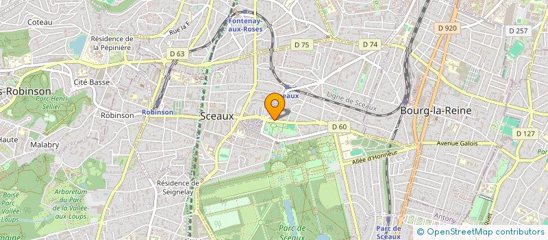 localisation de l'entreprise SARL ADN IMMOBILIER à SCEAUX
