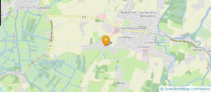 localisation de l'entreprise SARL ADO à MAGNE