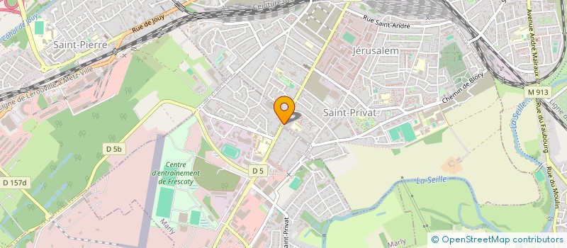 localisation de l'entreprise SARL ADONIS  MONTIGNY-LES-METZ