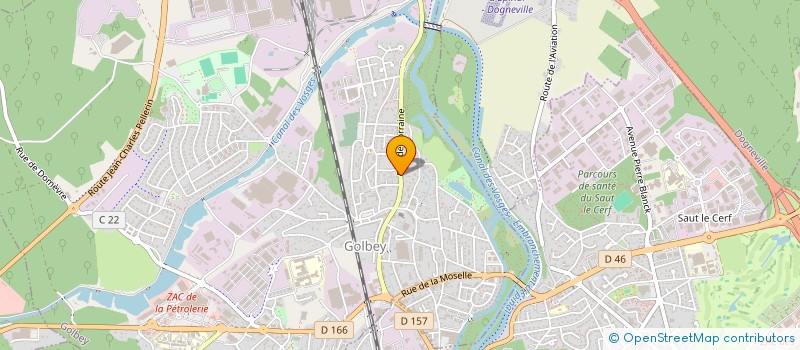 localisation de l'entreprise SARL ADP à GOLBEY