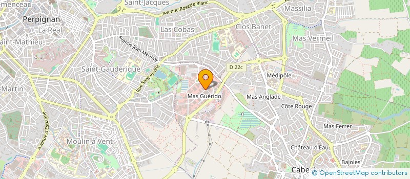 localisation de l'entreprise SARL ADP SERVICE à CABESTANY
