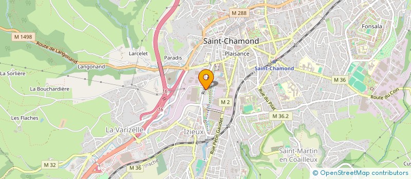 localisation de l'entreprise SARL ADQUAT à SAINT-CHAMOND
