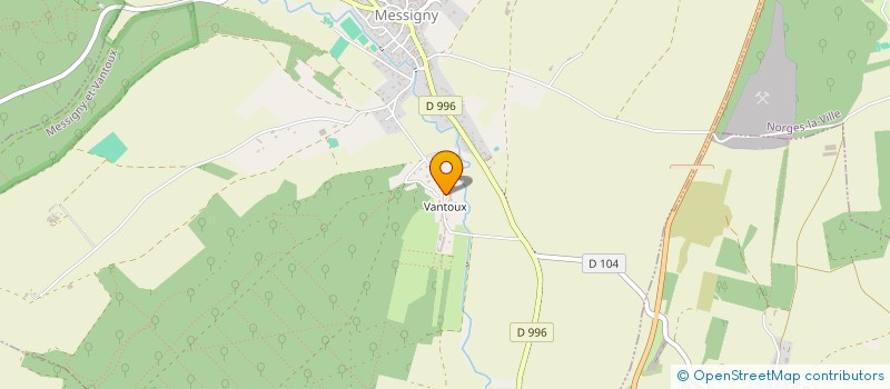 localisation de l'entreprise SARL ADR TORRES à MESSIGNY-ET-VANTOUX