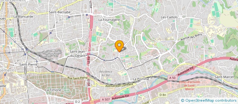 localisation de l'entreprise SARL ADRAGNA SC à MARSEILLE