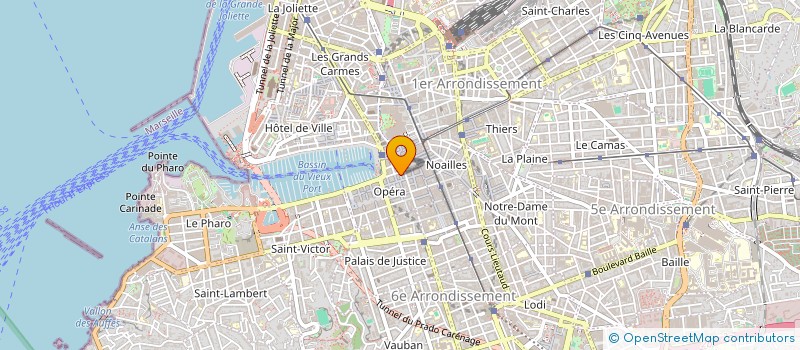localisation de l'entreprise SARL ADRIEN à MARSEILLE