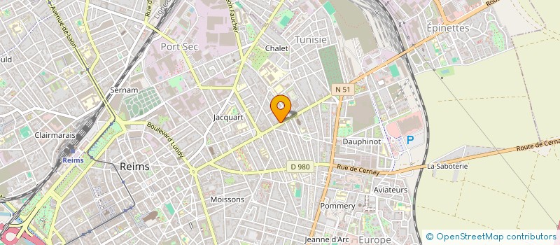 localisation de l'entreprise SARL ADRIVAPE  REIMS